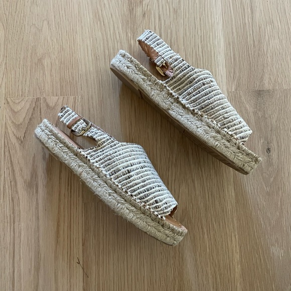 NIB ALOHAS Back Strap Summer Espadrille Sandal - Picture 2 of 6